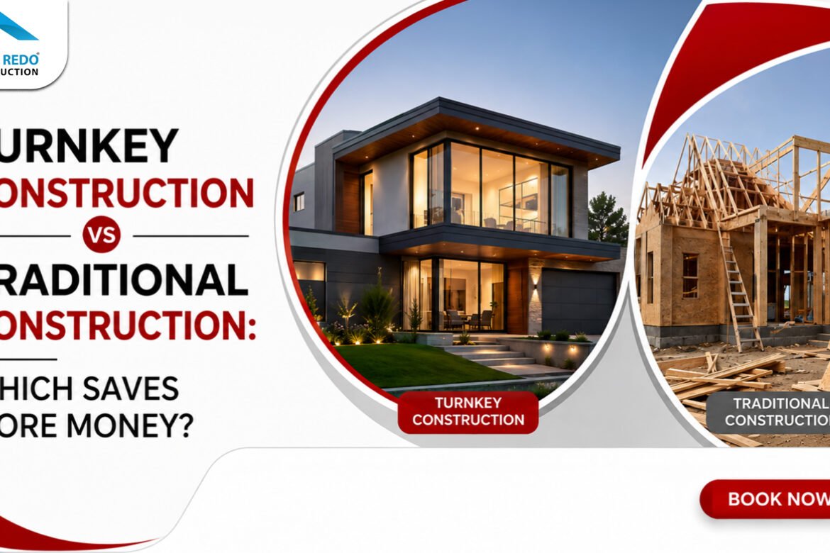 Turnkey Construction vs Traditional Construction: Which Saves More Money?