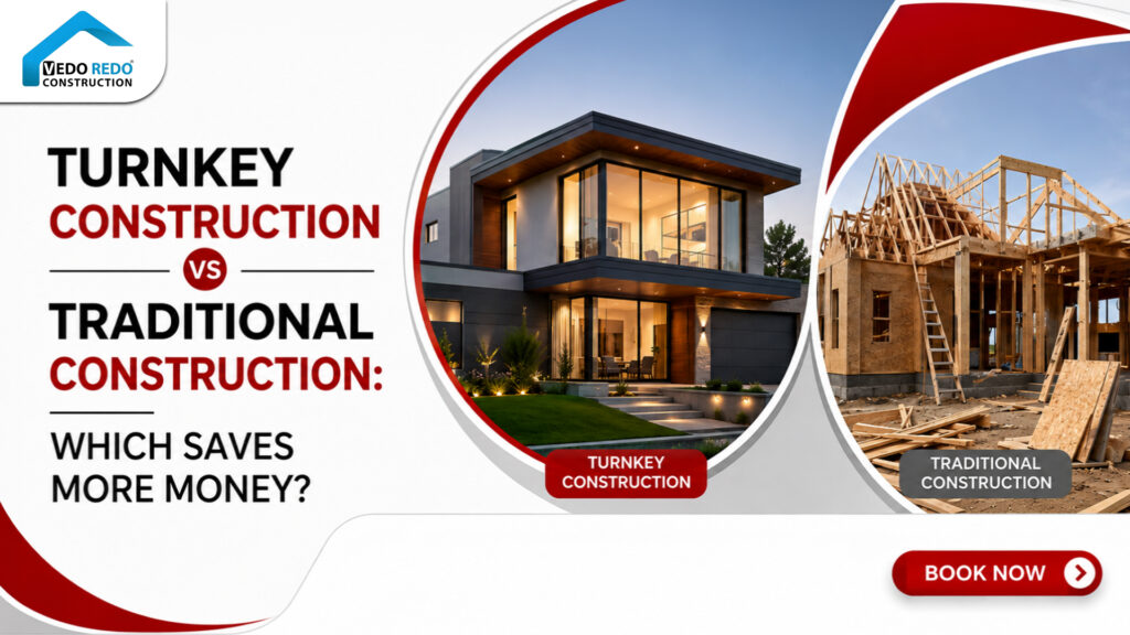 Turnkey Construction vs Traditional Construction: Which Saves More Money?