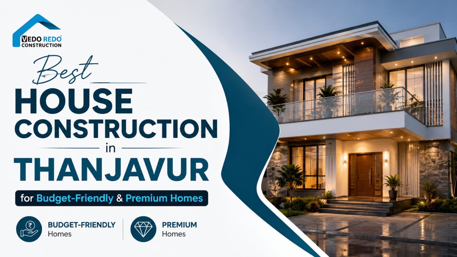 Best House Construction in Thanjavur for Budget-Friendly & Premium Homes