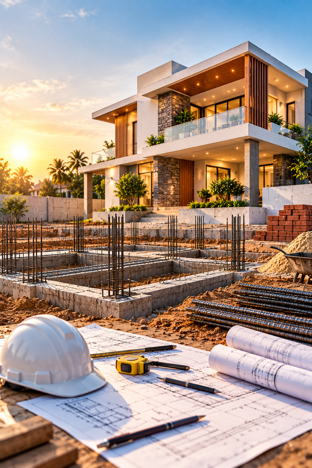 Structural design for new home construction
