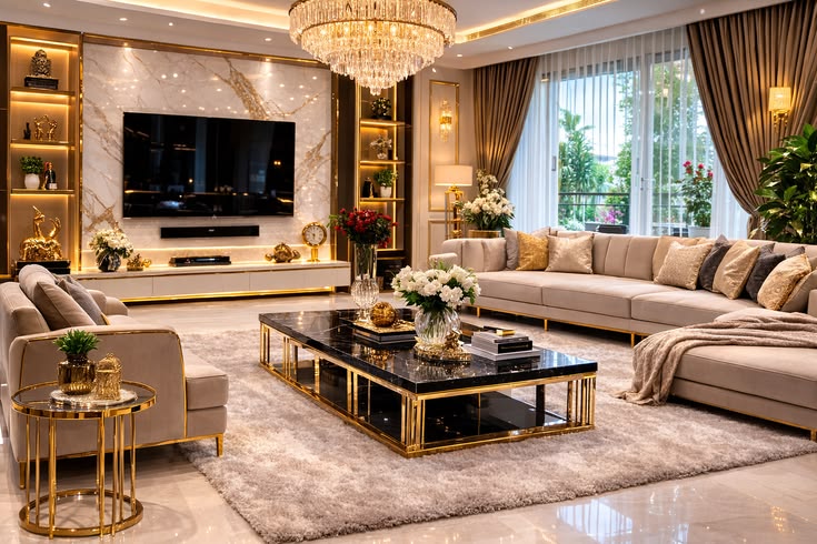 Modern residential interior design