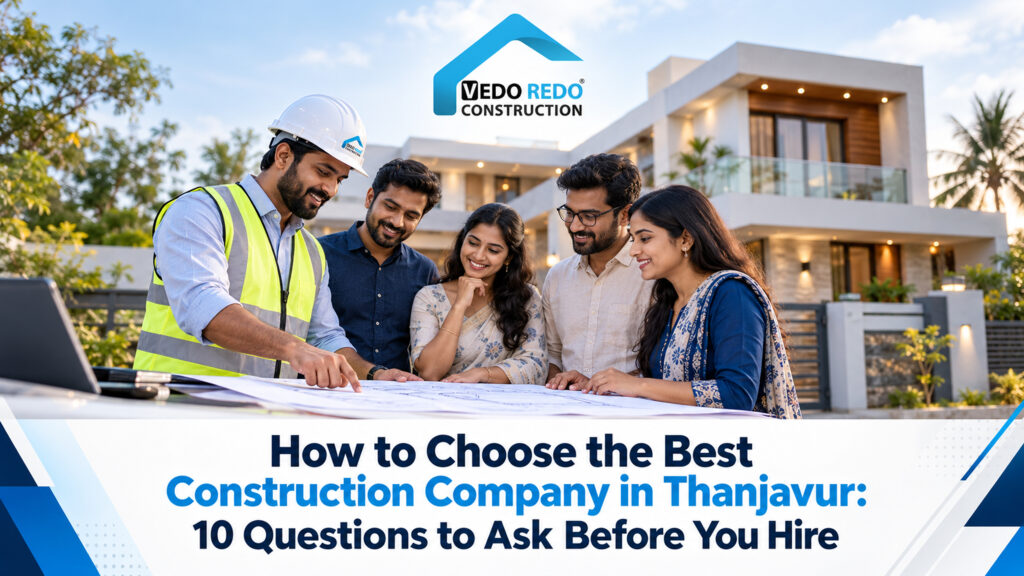 How to Choose the Best Construction Company in Thanjavur: 10 Questions to Ask Before You Hire